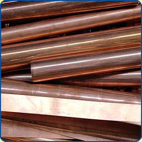 2x Kupfer 99,96% Flachmaterial,Schiene Platte 115x12x10 mm Kupfer-Messingschrott 